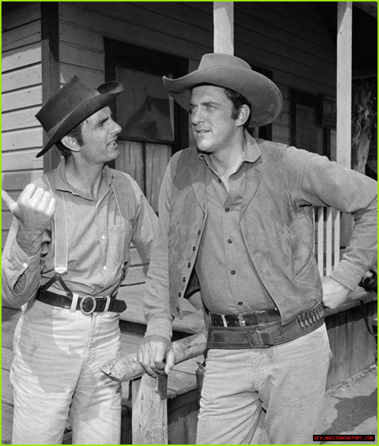 Did James Arness and Dennis Weaver get along?
